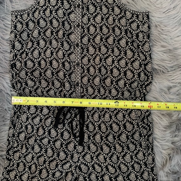 Lou & Grey women’s jumpsuit Black and Tan size XS - Picture 3 of 5